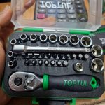 جعبه بکس و بیت گیر ۱/۴ (۳۳ پارچه) TOPTUL